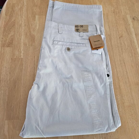 Timberland Other - Timberland Men's 40X30 Straight Fit Khaki Pants - Stone - NWT